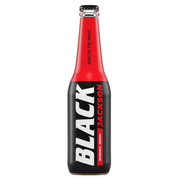 Black Jackson Energy Drink Glass 330cc