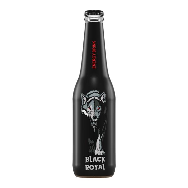 Black Royal Energy Drink Glass 330cc