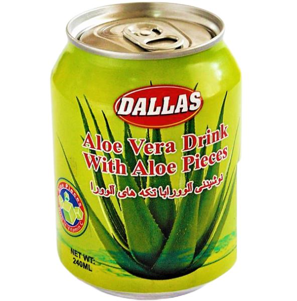 نوشیدنی آلوورا دالاس قوطی 240 میلی لیتر