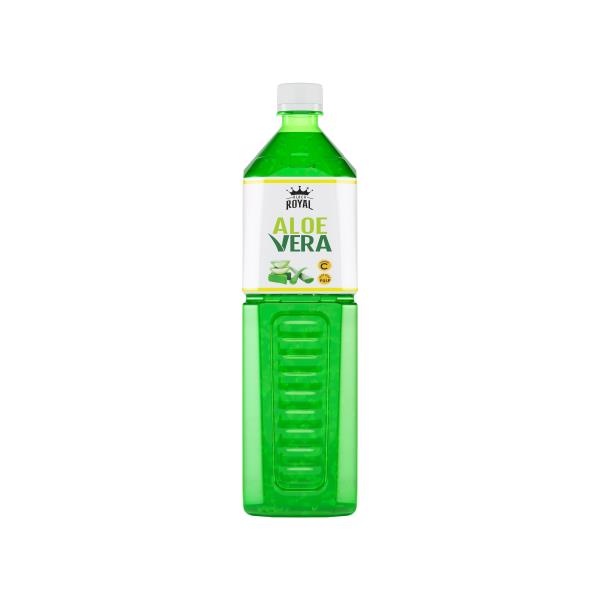 نوشیدنی آلوئه ورا بلک رویال 1500 ml (پالپ دار)